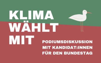 Klima wählt mit - Podiumsdiskussion 2025