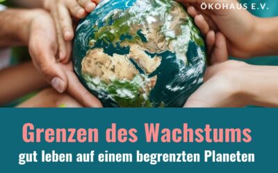 Multi-Weiterbildung: Grenzen des Wachstums - gutes Lebens auf einem begrenzten Planeten