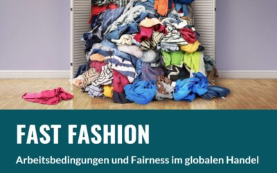 Transfer-Weiterbildung: Fast Fashion - Arbeitsbedingungen und Fairness im globalen Handel